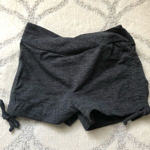Celestial Bodies Charcoal Booty Scrunch Spandex